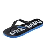 HAVAIANAS/TOP LOGO MANIA BLACK WHITE BLUE - Image 5