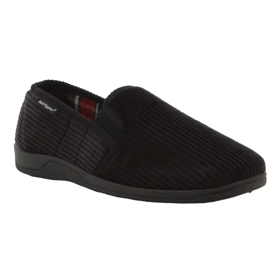 HUSH305-1 HUSH PUPPIES/COLLIE BLACK SLIPPER 00572 - Image 1
