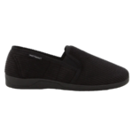 HUSH PUPPIES/COLLIE BLACK SLIPPER 00572 - Image 4