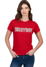SISSYBOY/TSHIRT RED T33404 RADIANT SOUL REGULAR