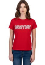 SISSYBOY/TSHIRT RED T33404 RADIANT SOUL REGULAR - Image 2