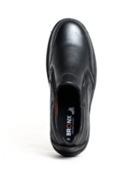 BRONX/BELMONT SLIP ON BLACK LEATHER DGS532A - Image 3