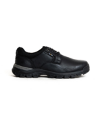 BRONX/HORRIDGE BLACK LEATHER LACE UP DGS536A - Image 4