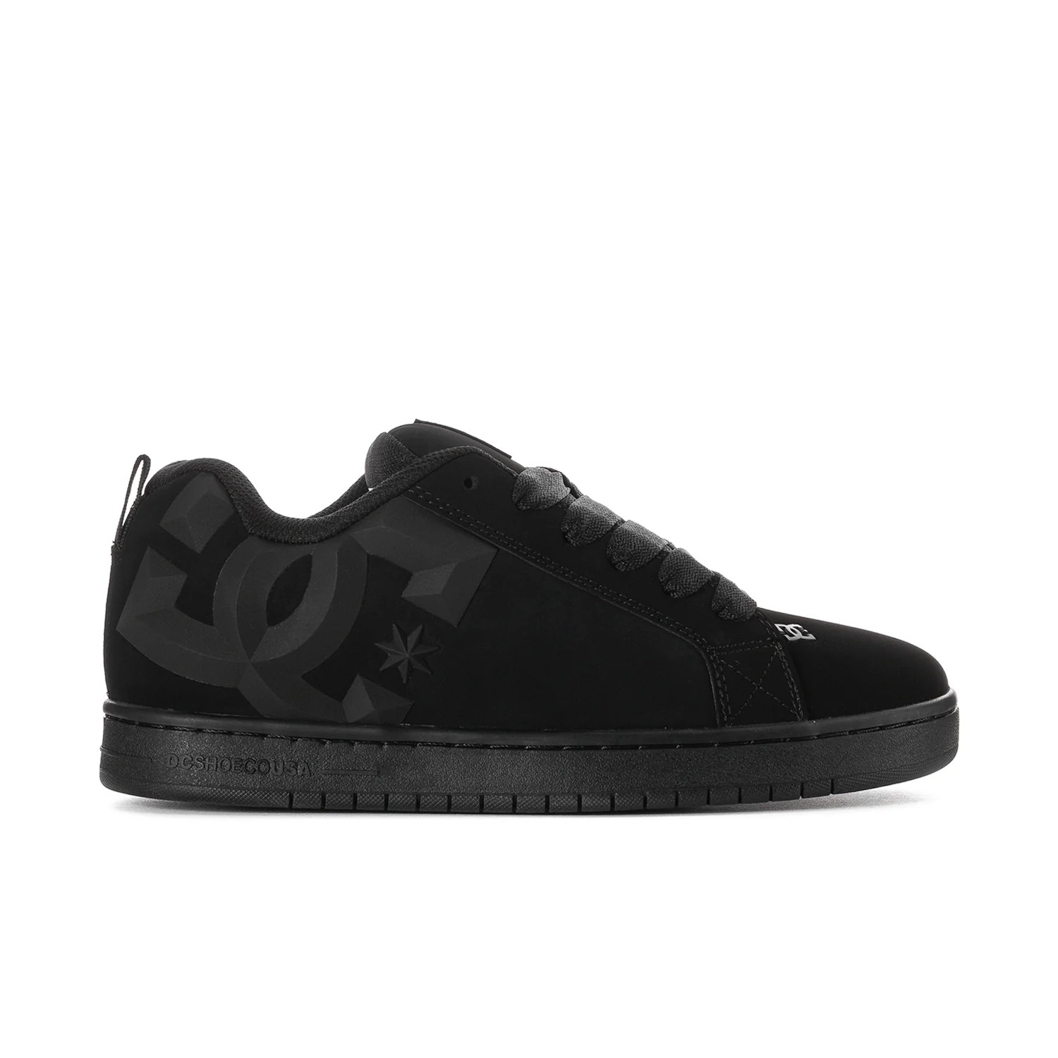 DC203-1 DC/COURT GRAFFIK BEVELED BLACK BLACK GREY 6035001 - Image 1