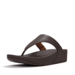 FITFLOP/LULU LEATHER CHOC BROWN - Image 5