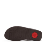 FITFLOP/LULU LEATHER CHOC BROWN - Image 3