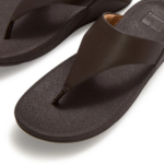 FITFLOP/LULU LEATHER CHOC BROWN - Image 2