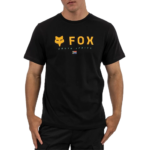 FOX/TSHIRT BLACK 0333 FLAG