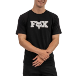 FOX/TSHIRT BLACK HEAD 0286