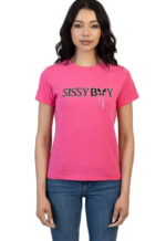 SISSYBOY/TSHIRT BRIGHT PINK T33403 GLITTER IN THE DARK - Image 4