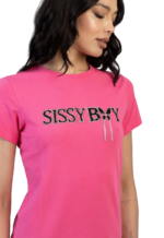 SISSYBOY/TSHIRT BRIGHT PINK T33403 GLITTER IN THE DARK - Image 2