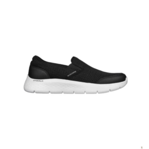 SKECHERS/216485 BLACK GRAY GO WALK FLEX REQUEST