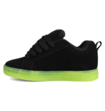 DC/COURT GRAFFIK SE BLACK BLACK LIME 1665007 - Image 8