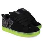 DC/COURT GRAFFIK SE BLACK BLACK LIME 1665007 - Image 4