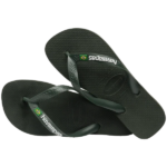 HAVAIANAS/BRAZIL LOGO GREEN OLIVE - Image 3