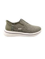 HI-TEC/IGUANA CANVAS OLIVE NIGHT/OAK BUFF SLIP INS 015545