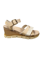 HUSH PUPPIES/NIKOLETA REPTILE NATURAL 01516 - Image 2