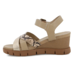 HUSH PUPPIES/NIKOLETA REPTILE NATURAL 01516 - Image 2