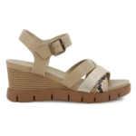 HUSH PUPPIES/NIKOLETA REPTILE NATURAL 01516 - Image 4