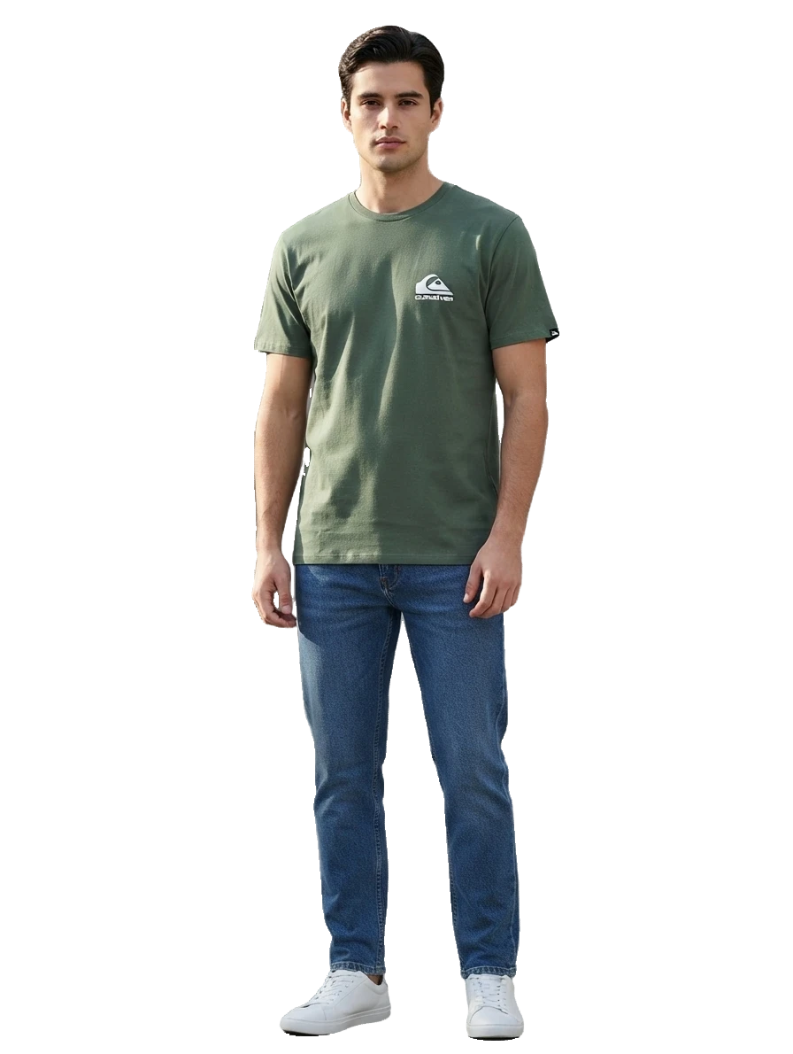 QUIK331-1 QUIKSILVER/TSHIRT FOREST CORP LOGO 6666 - Image 1
