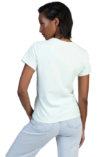 SISSYBOY/TSHIRT MINT T33405 WITH TEXTURED DIAMANTE - Image 3