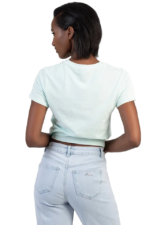 SISSYBOY/TSHIRT MINT T33405 WITH TEXTURED DIAMANTE - Image 4