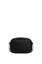 SISSYBOY/BAG BLACK BG975 AURORA CROSSBODY BAG WITH CHARM CHAIN DETAIL - Image 4