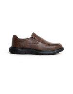 SOLEMATES/FRANKLIN BROWN SLIP ON PU DGS514B BY BRONX - Image 2