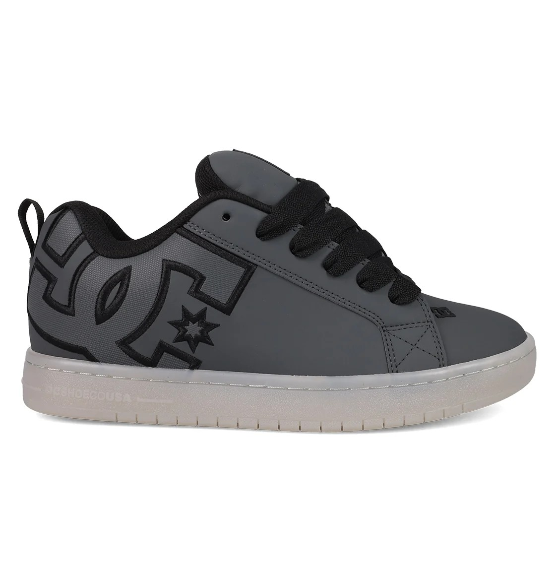 DC213-1 DC/COURT GRAFFIK SE GREY BLACK GREY 1665027 - Image 1