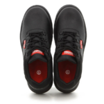 HUSH PUPPIES BILLET BLACK SAFETY SHOE 02214 - Image 4