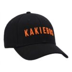 KAKIEBOS/CAP BLACK 6 PANEL BASEBALL KBMH101 - Image 3