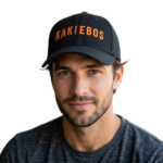 KAKIEBOS/CAP BLACK 6 PANEL BASEBALL KBMH101