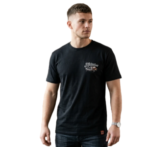 KAKIEBOS/TSHIRT BLACK SLUB KBMT839