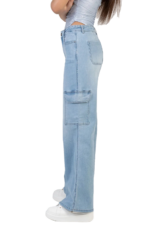 SISSYBOY/JEAN WIDE LEG CARGO LIGHT VINTAGE HIGH WAIST P33097 COLLEEN - Image 5