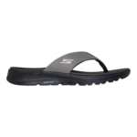 SKECHERS/229267 TAUPE BLACK GO CONSISTENT SANDAL 2.0 - Image 2