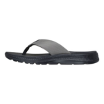 SKECHERS/229267 TAUPE BLACK GO CONSISTENT SANDAL 2.0 - Image 4